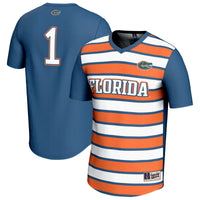GameDay Greats #1 Royal Florida Gators Lightweight Soccer Fashion Jersey