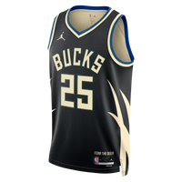 Milwaukee Bucks Jordan Brand Statement Edition Swingman Jersey - Hunter Green - Kasparas Jaku?ionis