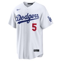 Los Angeles Dodgers Freddie Freeman Nike White Home Stadium Jersey