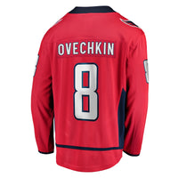 Washington Capitals Alexander Ovechkin Fanatics Red Captain Patch Home Breakaway Jersey