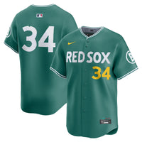 Boston Red Sox David Ortiz Nike Green 2025 City Connect Limited Retired Player Jersey