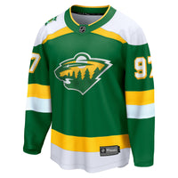 Minnesota Wild Kirill Kaprizov Fanatics Green 2023/24 Alternate Breakaway Jersey