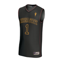 GameDay Greats Black #1 Arizona State Sun Devils Lightweight Collegiate Basketball Fashion Jersey