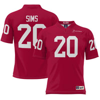 Billy Sims Crimson Oklahoma Sooners Heisman Football Jersey