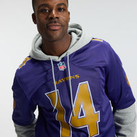 Baltimore Ravens Kyle Hamilton Nike Purple Alternate Game Jersey
