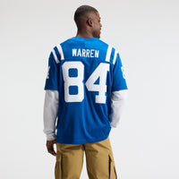 Indianapolis Colts Tyler Warren Nike Royal Team Vapor F.U.S.E. Stitched Limited Jersey