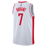 Houston Rockets Nike Association Edition Swingman Jersey - White - Kevin Durant