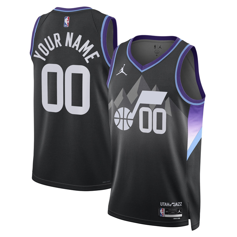 Utah Jazz Jordan NBA Statement Edition Swingman Jersey - Custom -
