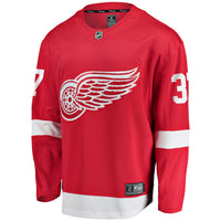 Detroit Red Wings J.T. Compher Fanatics Red Home Breakaway Jersey