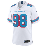 Tennessee Titans Jeffery Simmons Nike White Game Jersey