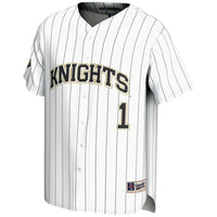 GameDay Greats #1 White UCF Knights Lightweight Baseball Jersey