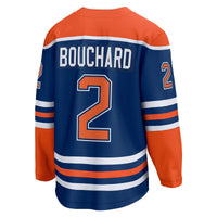 Edmonton Oilers Evan Bouchard Fanatics Royal Home Breakaway Player Jersey
