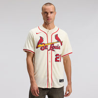 St. Louis Cardinals Lars Nootbaar Nike Cream Alternate 2 Limited Jersey