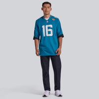 Jacksonville Jaguars Trevor Lawrence Nike Teal Home Game Jersey