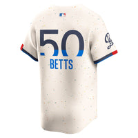 Los Angeles Dodgers Mookie Betts Nike Cream City Connect Limited Player Jersey