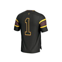 GameDay Greats Black #1 Arizona State Sun Devils Lightweight Collegiate Football Fashion Jersey