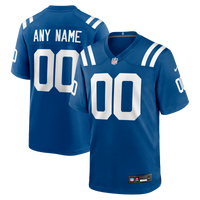 Nike Indianapolis Colts Royal Custom Game Jersey