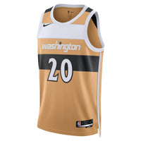 Washington Wizards Nike 2025/26 City Edition Swingman Jersey - Tan - Alex Sarr