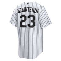 Chicago White Sox Andrew Benintendi Nike White/Black Home Official Player Jersey