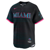 Miami Marlins Nike Black 2025 City Connect Limited Jersey