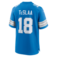Detroit Lions Isaac TeSlaa Nike Blue Game Player Jersey