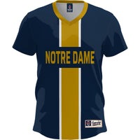 GameDay Greats Navy Notre Dame Fighting Irish Lightweight Soccer Fashion Jersey