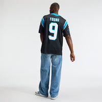 Carolina Panthers Bryce Young Nike Black Team Vapor F.U.S.E. Stitched Limited Jersey