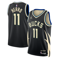 Milwaukee Bucks Jordan Brand Statement Edition Swingman Jersey - Hunter Green - Tyler Herro