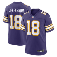 Minnesota Vikings Justin Jefferson Nike Purple Classic Player Game Jersey