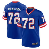 New York Giants Osi Umenyiora Nike Royal Retired Player Alternate Game Jersey