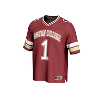 GameDay Greats #1 Maroon Boston College Eagles Lightweight Collegiate Football Fashion Jersey