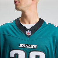 Philadelphia Eagles Cooper DeJean Nike Midnight Green Team Vapor F.U.S.E. Stitched Limited Jersey