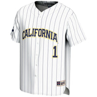GameDay Greats #1 White Cal Bears Lightweight Baseball Fashion Jersey