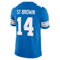 Detroit Lions Amon-Ra St. Brown Nike Blue Team Vapor F.U.S.E. Stitched Limited Jersey