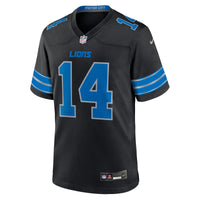 Detroit Lions Amon-Ra St. Brown Nike Black 2nd Alternate Game Jersey
