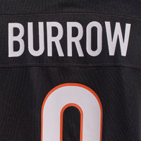 Cincinnati Bengals Joe Burrow Nike Black Player Game Jersey