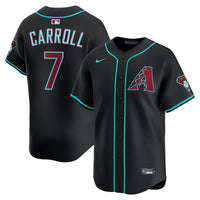 Arizona Diamondbacks Corbin Carroll Nike Black Alternate Limited Player Jersey