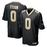 New Orleans Saints Jordyn Tyson Nike Black 2026 NFL Draft First Round Pick No. 8 Team Game Jersey