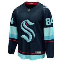 Seattle Kraken Kaapo Kakko Fanatics Deep Sea Blue Home Breakaway Player Jersey