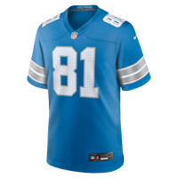 Detroit Lions Calvin Johnson Nike Blue Team Retired Game Jersey