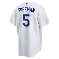 Los Angeles Dodgers Freddie Freeman Nike White Home Replica Jersey