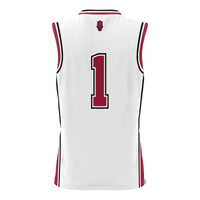 GameDay Greats #1 White Arkansas Razorbacks Lightweight Basketball Jersey