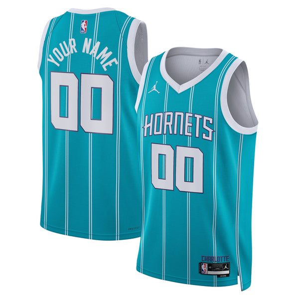Charlotte Hornets Jordan Icon Edition Swingman Jersey - Custom