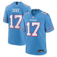 Tennessee Titans Chimere Dike Nike Light Blue Team Game Jersey