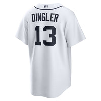 Detroit Tigers Dillon Dingler Nike White Home Replica Jersey