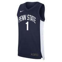 Nike #1 Navy Penn State Nittany Lions Road Replica Jersey