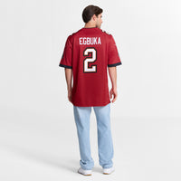 Tampa Bay Buccaneers Emeka Egbuka Nike Red Team Game Jersey