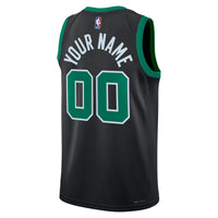 Boston Celtics Jordan Brand Statement Edition Swingman Jersey - Black - Custom