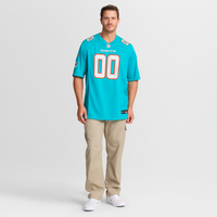 Miami Dolphins Nike Aqua Custom Game Jersey