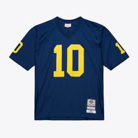 Mitchell & Ness Tom Brady Navy Michigan Wolverines 1999 College Vault Jersey